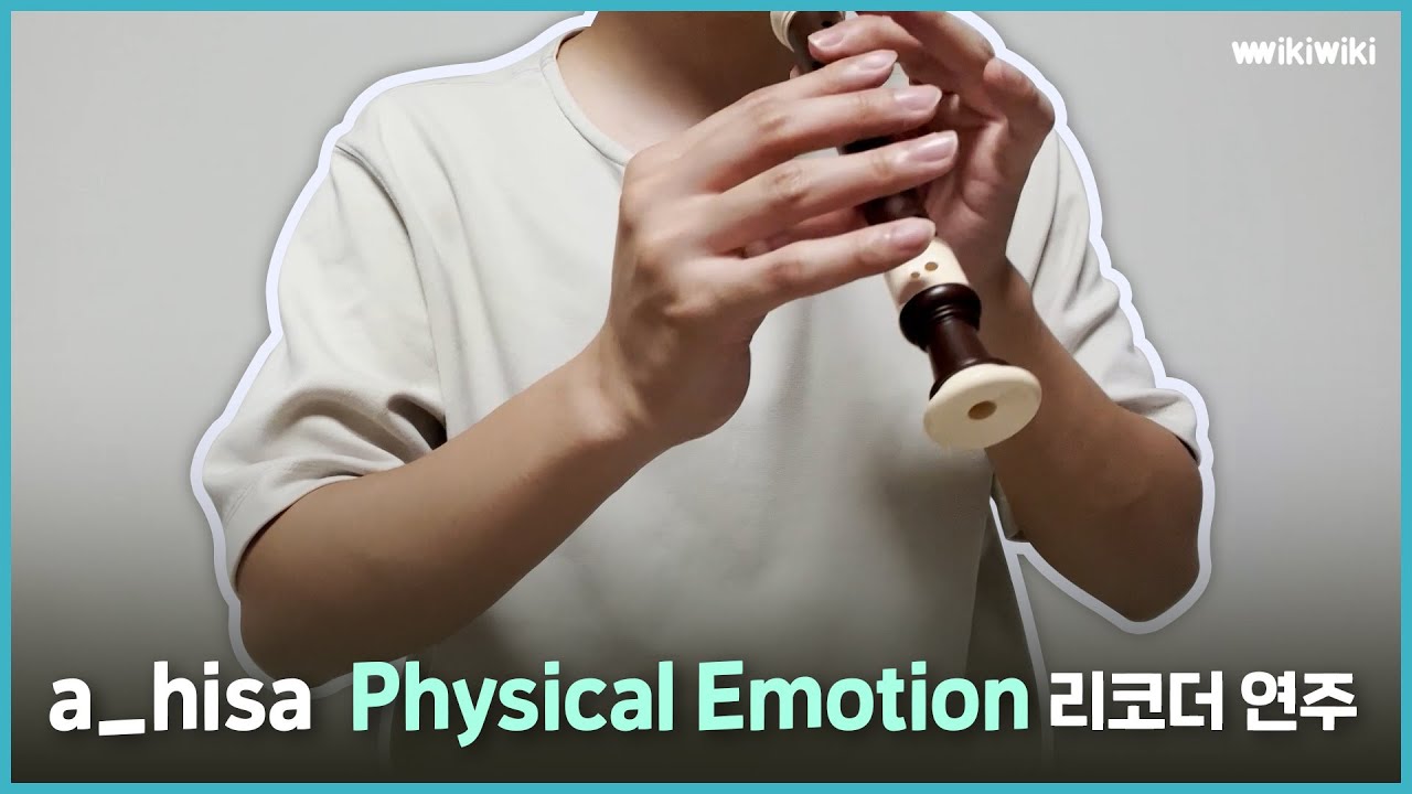 a_hisa - Physical Emotion 리코더 커버 | Recorder Cover