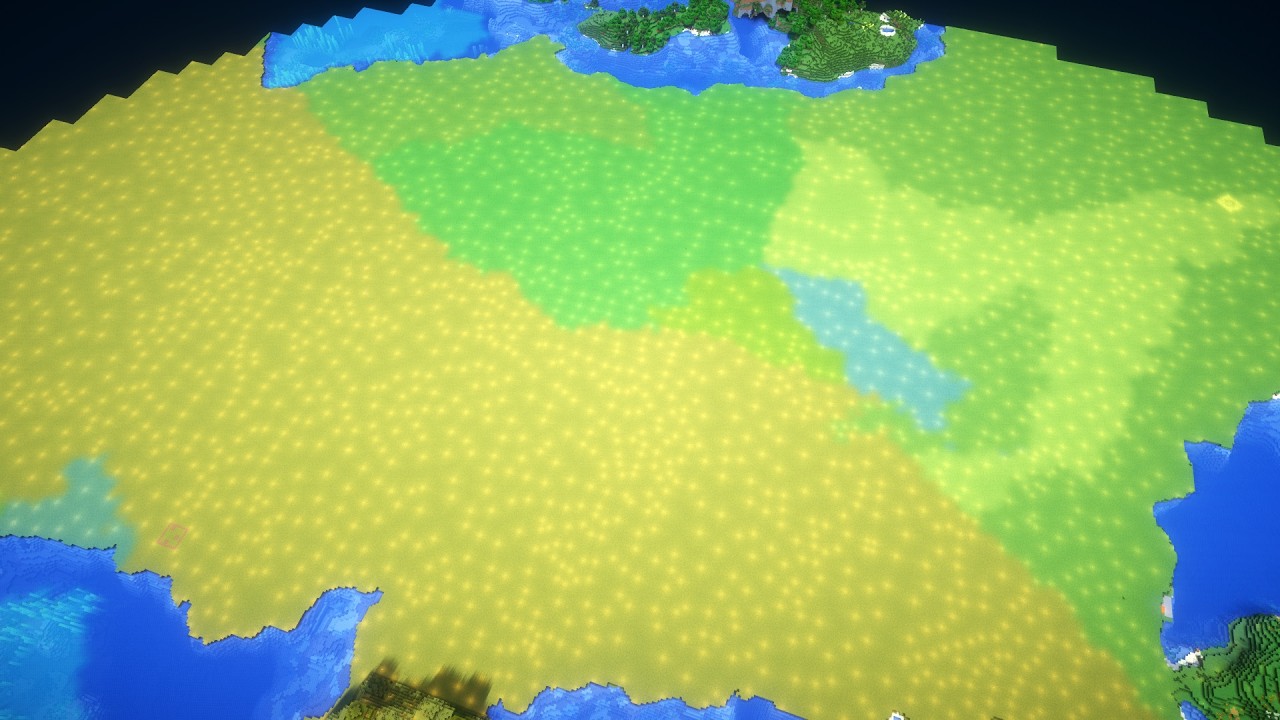 ネザーのマグマ湖に巨大な島を作って街を作ろう！【マイクラ】