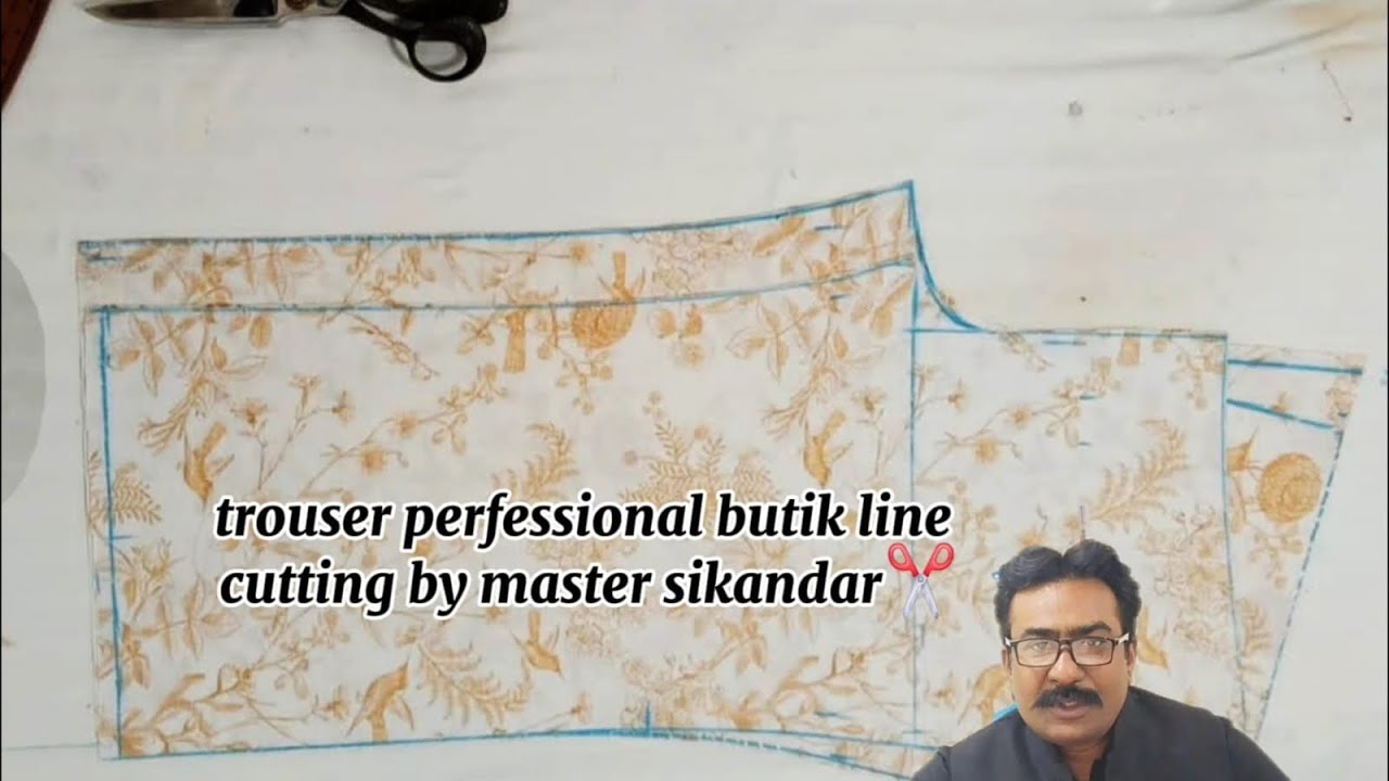 Trouser perfessional butik line cutting by master sikandar 🏹✂️