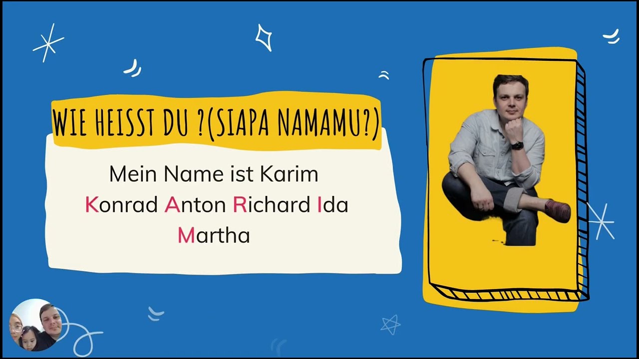 Das Alphabet (CARA MENGEJA NAMA DALAM BAHASA JERMAN)   #Ep1