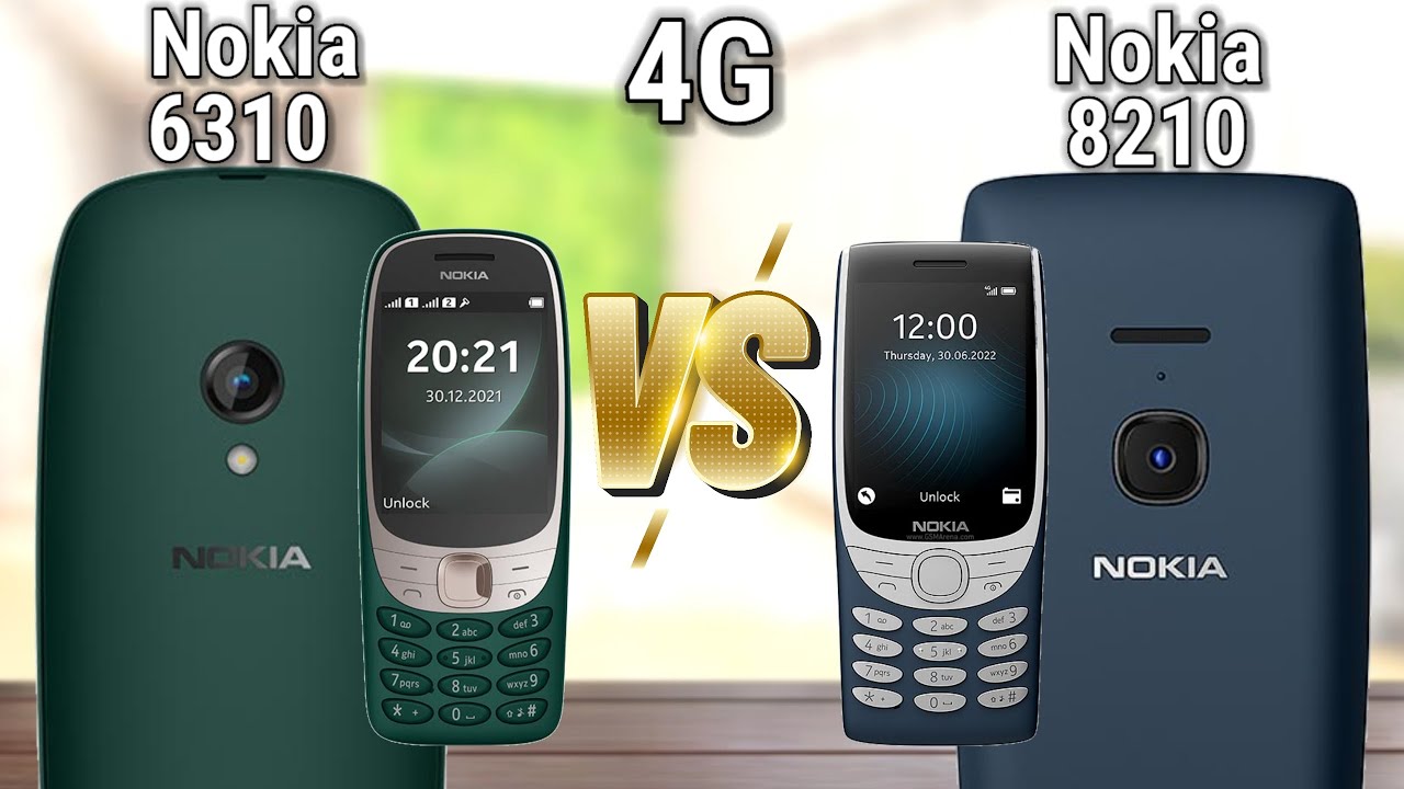 Nokia 6310 (2023) V'S Nokia 8210 4G
