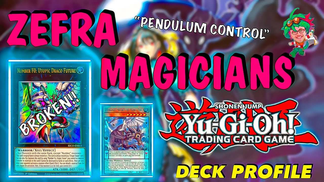 Yu-Gi-Oh! THE BEST ZEFRA MAGICIANS DECK PROFILE (PENDULUM CONTROL) *INSANE BUILD*