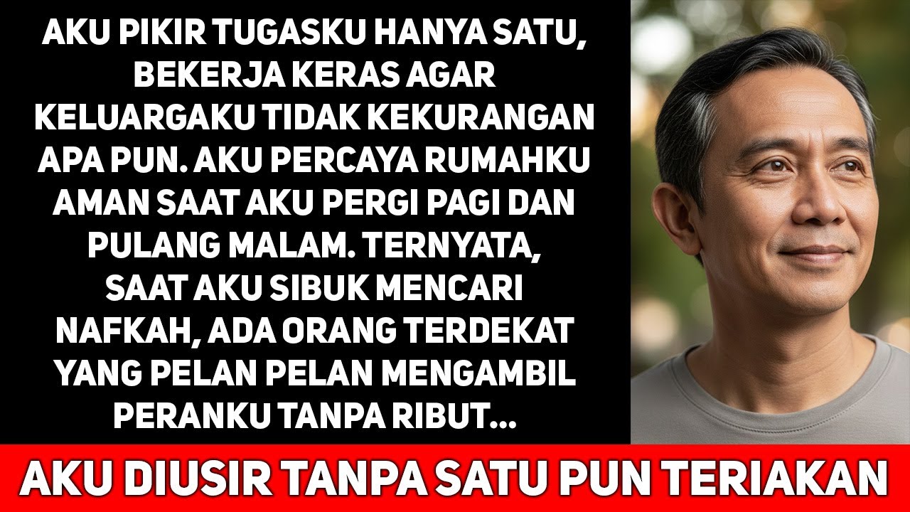 Saat Aku Sibuk Mencari Nafkah, Sahabat Lamaku Pelan Pelan Mengambil Keluargaku