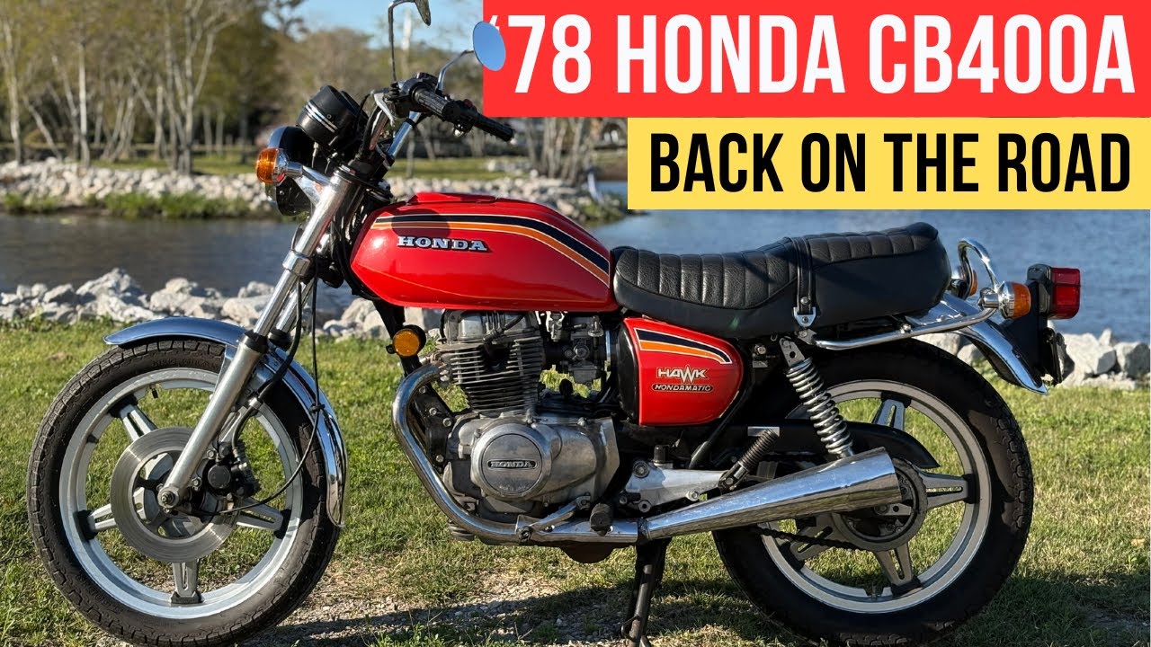 Will It Run After Winter? Reviving the 1978 Honda CB400A Hondamatic