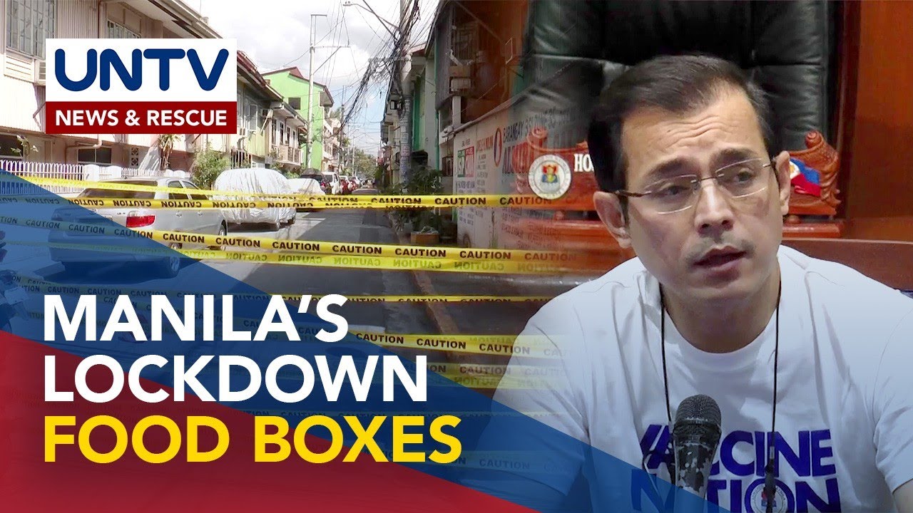 Manila LGU allocates food boxes to 2,200 families under lockdown