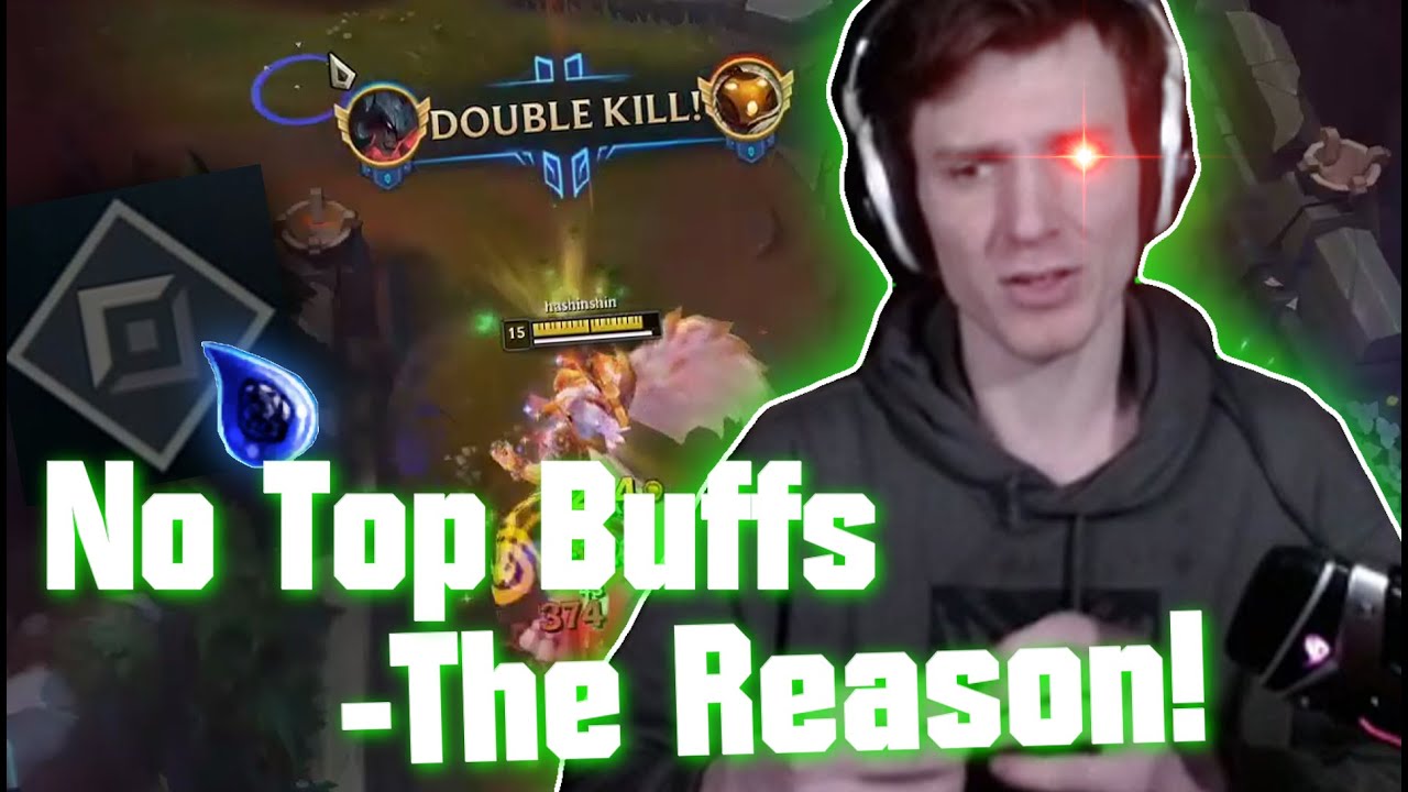 Хашиншин: Причина, по которой Riot НЕ усиливает ТОПЛАН!