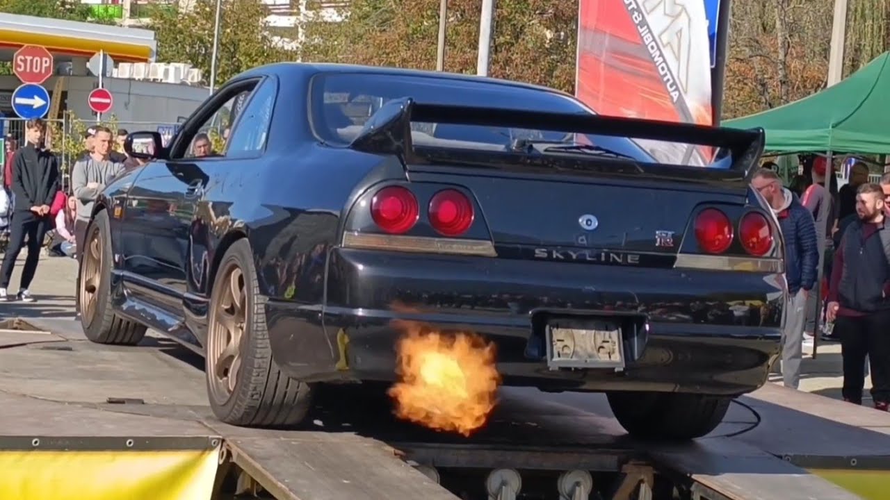 DeVille tuning best moments and cars leave the show. Brutally and extremely loud engine sounds!