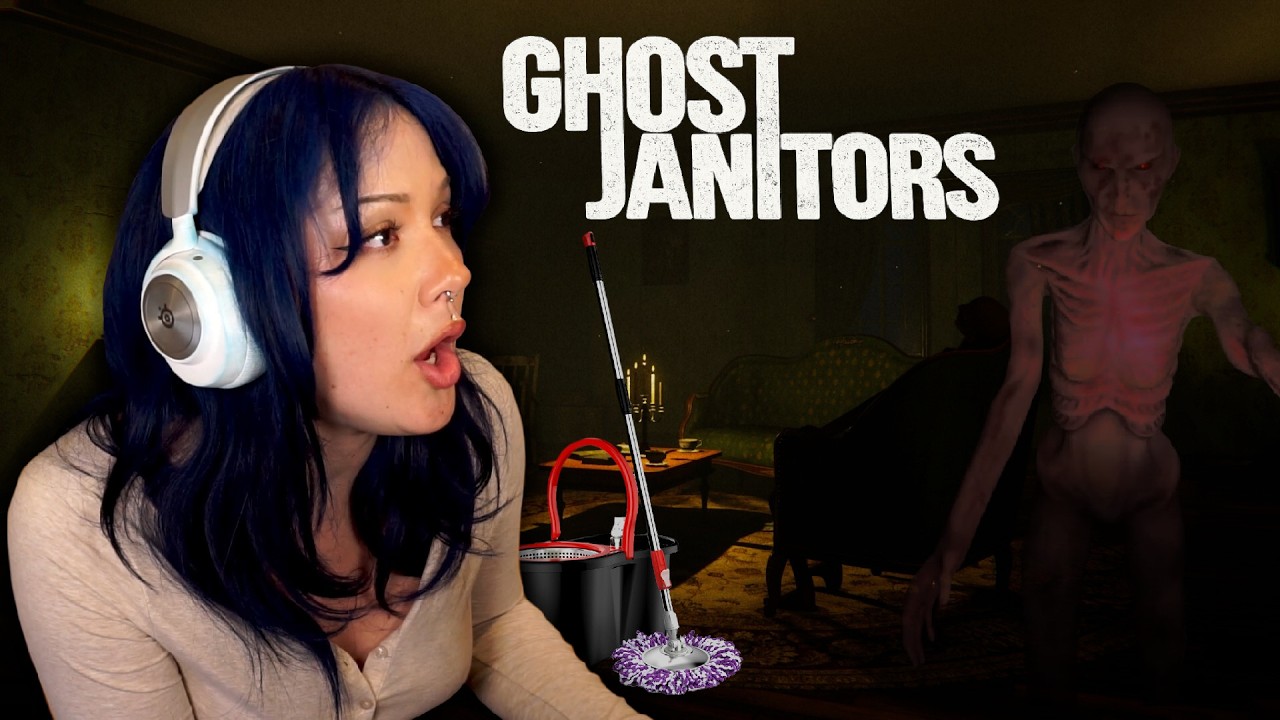 I'M NOT TOUCHING YOUR ECTOPLASM (Ghost Janitors)