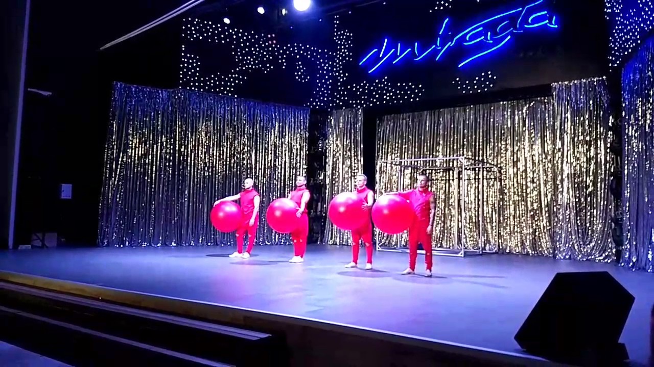 Mirada show 2017 Keep balance acrobatic show
