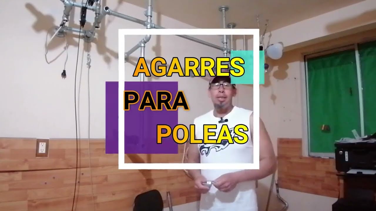 AGARRE PARA POLEAS, + ideas  para tu proyecto de Gimnasio
