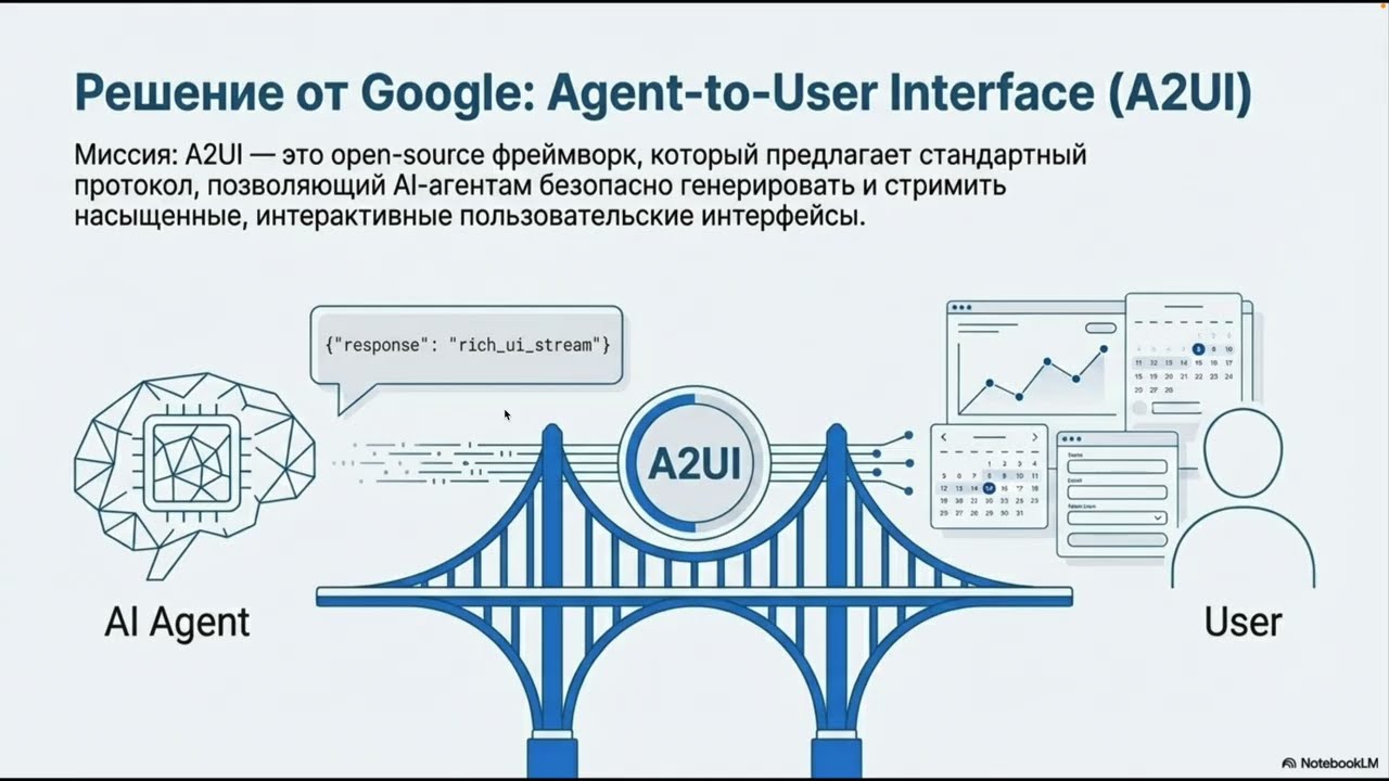 A2UI &mdash; проектирование агентных интерфейсов