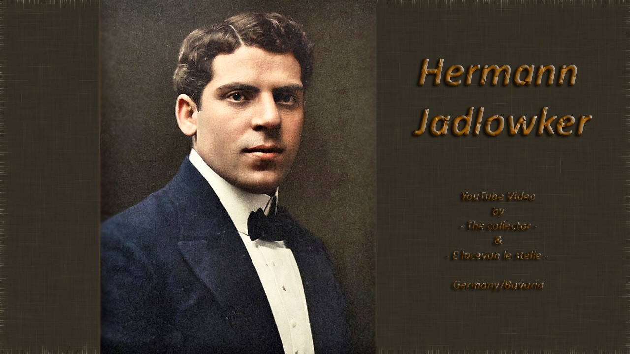 Hermann Jadlowker - Jeder Knabe kann mein Schwert mir entreissen (Niun mi tema) - | 1912