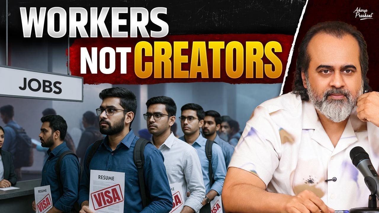 ⁠Why &lsquo;Settling Down&rsquo; Is the Worst Thing You Can Do || Acharya Prashant (2025)