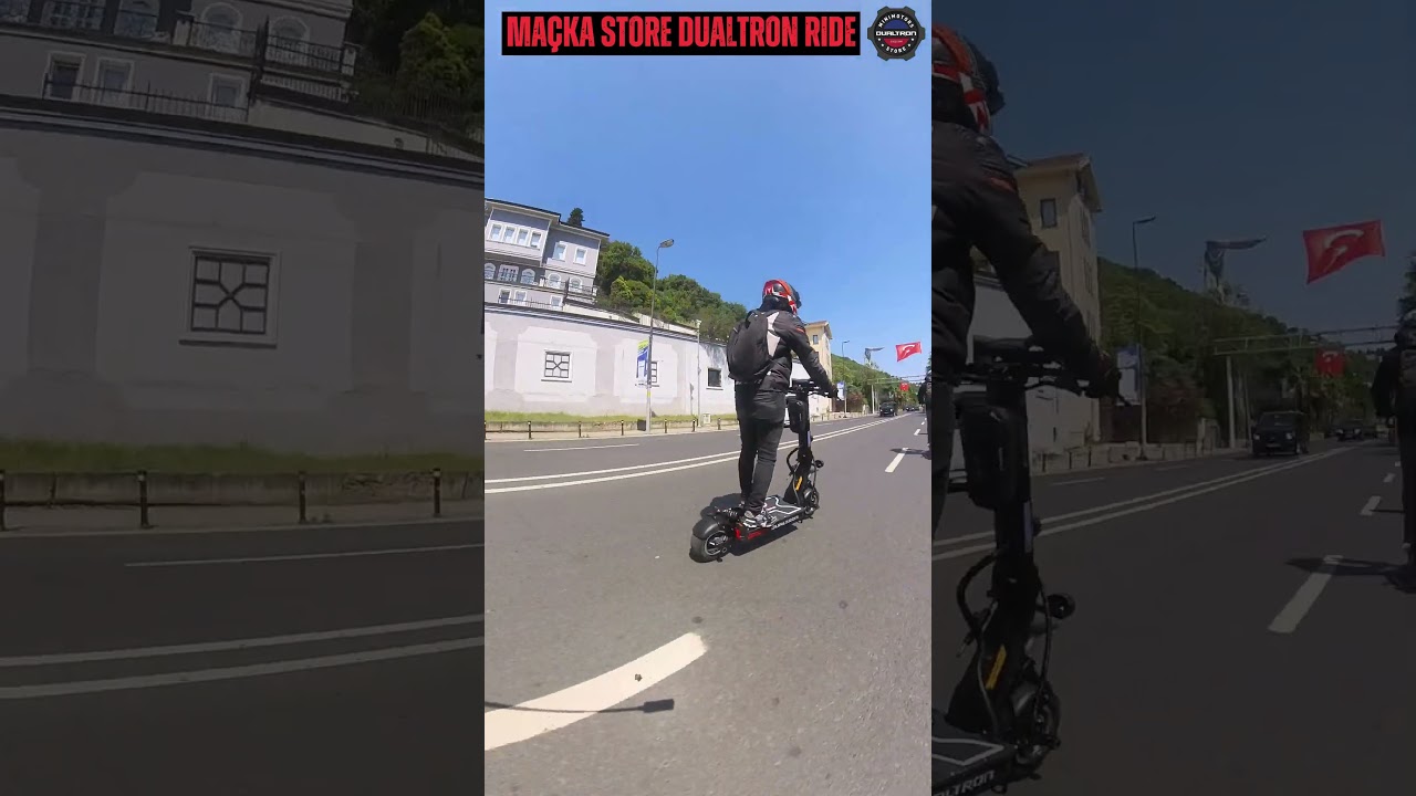 BEBEK KAHVALTI MA&Ccedil;KA STORE DUALTRON WEEKEND RIDE ELEKTRİKLİ SCOOTER VE TEK TEKER