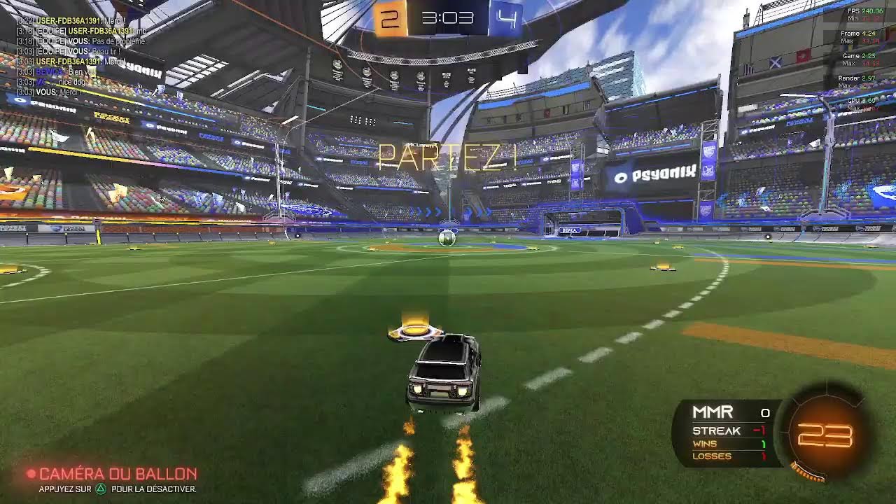 [LIVE/RL/FR] tournois 3V3 sur rocket league