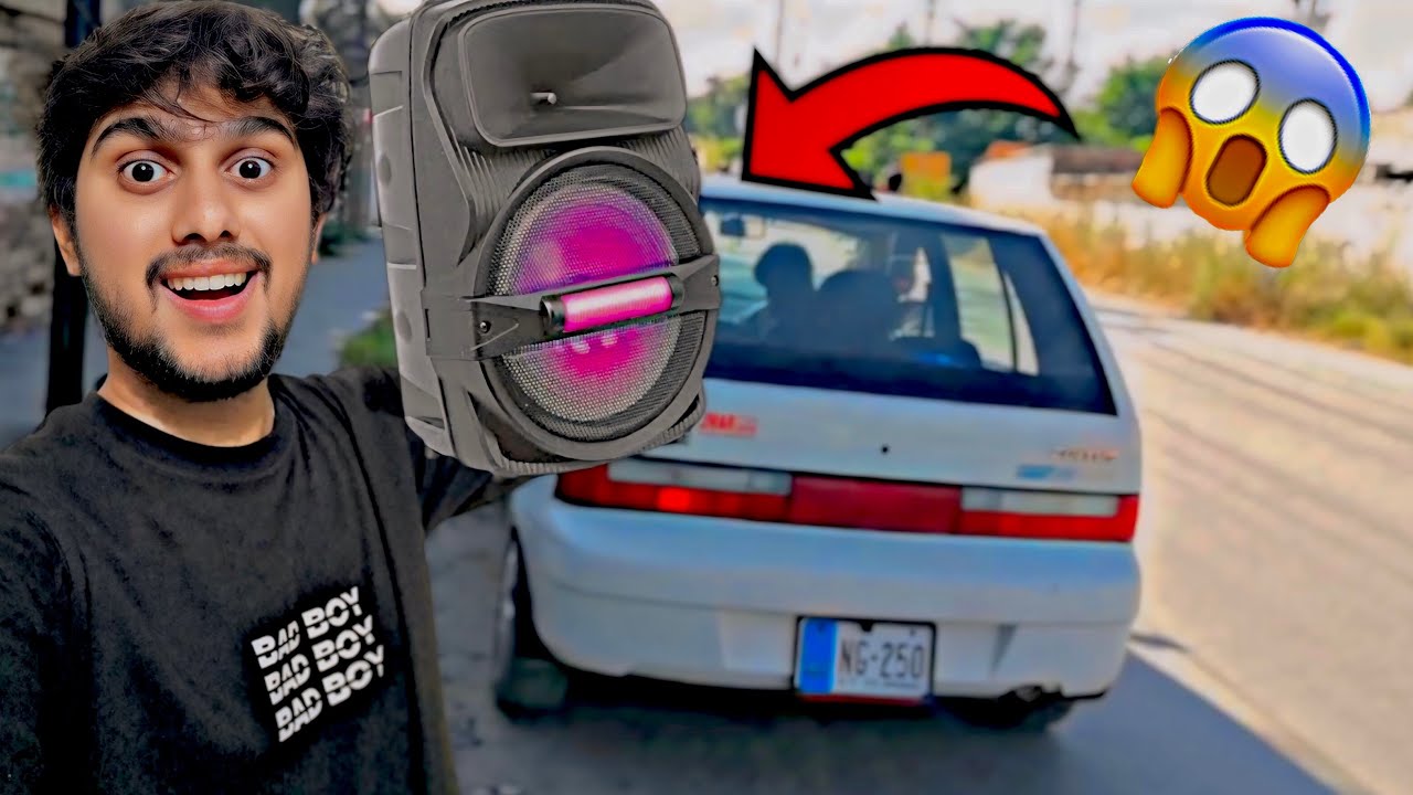 Gaari Main Sound Lagwa Liya 😍 Unboxing Review Audionic Classic Masti - 85 Speaker For My Car 😱