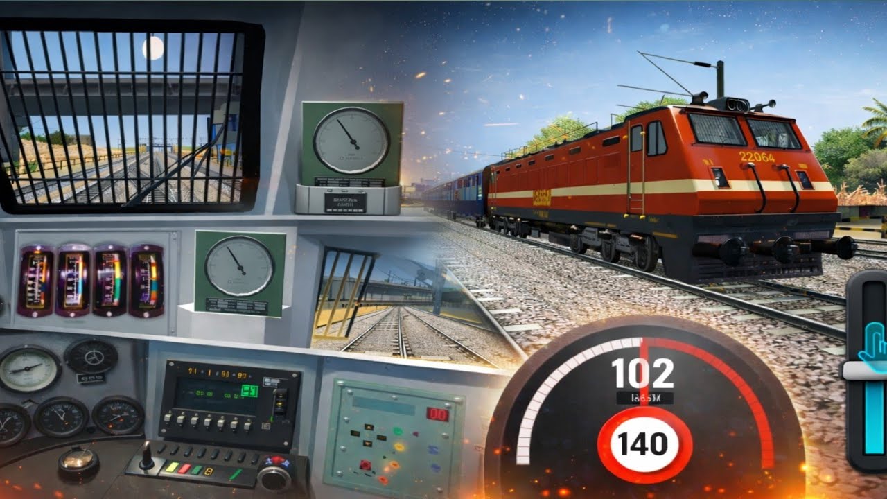 INDIAN TRAIN SIMULATOR 🎮🚆