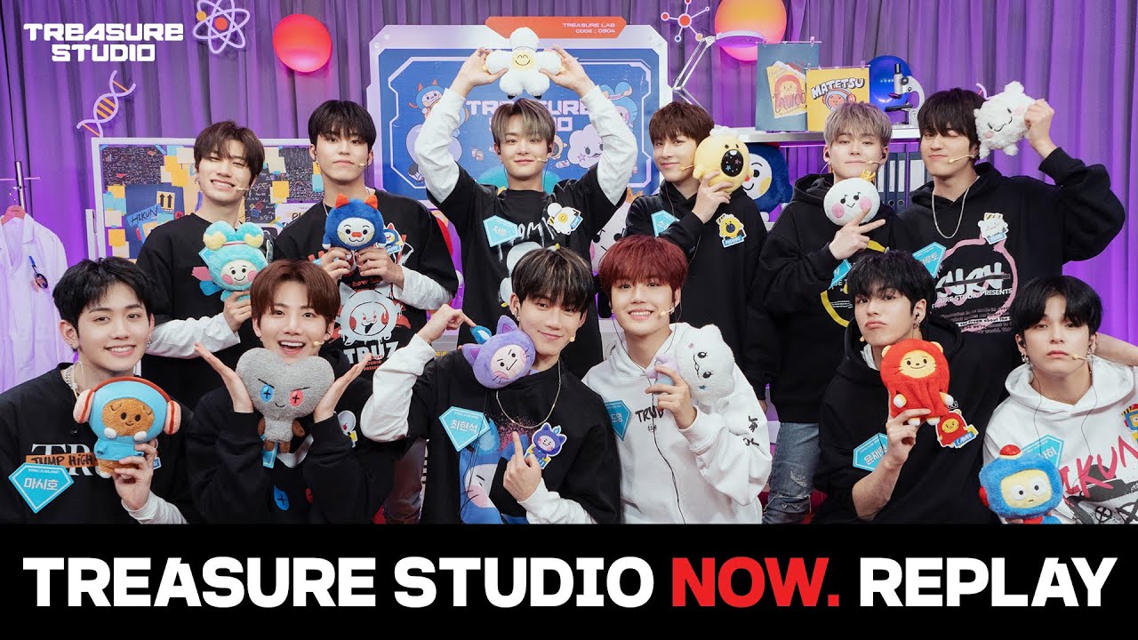 [TREASURE STUDIO] NOW. LIVE REPLAY (Full ver.)