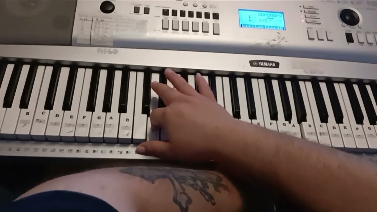 Toccata and Fugue in D minor By Bach Cover For Beginners Piano and Keyboard 