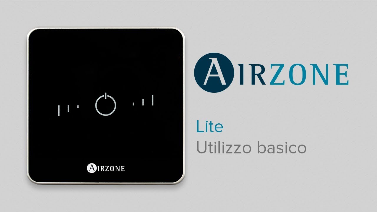 Termostato Airzone Lite: Utilizzo basico
