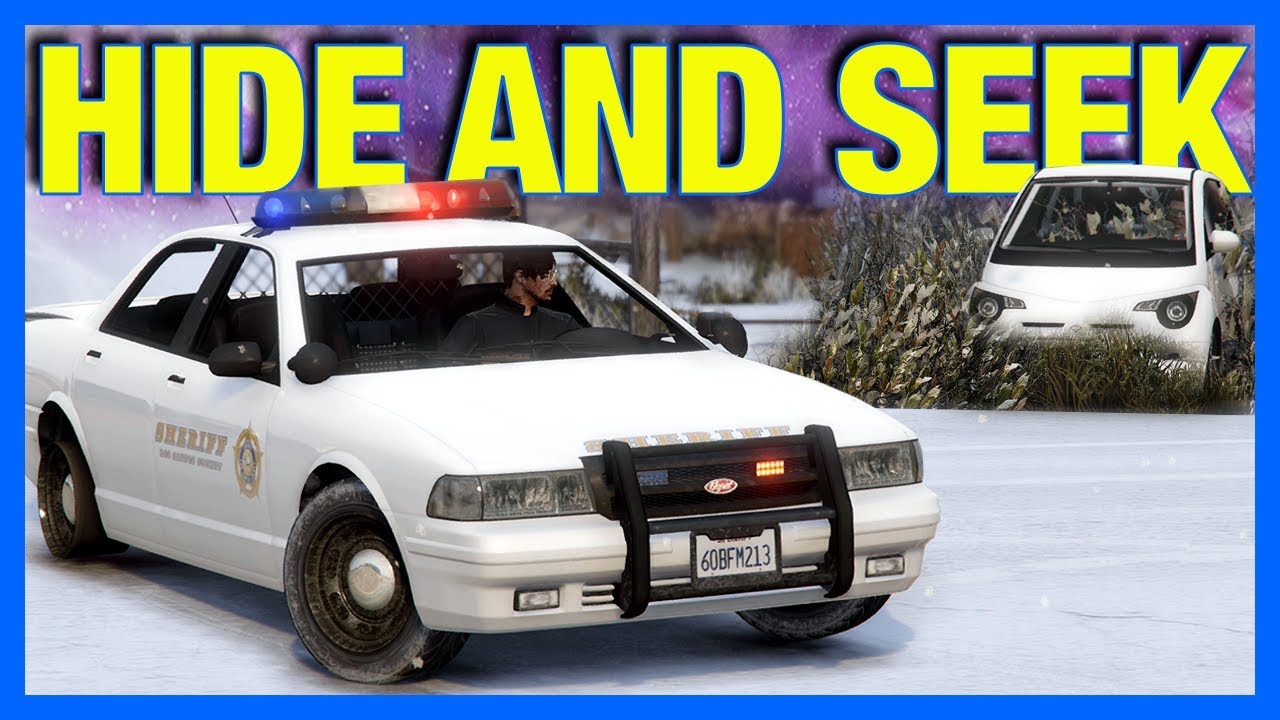 GTA 5 Online : HIDE AND SEEK!! [Snow Edition]