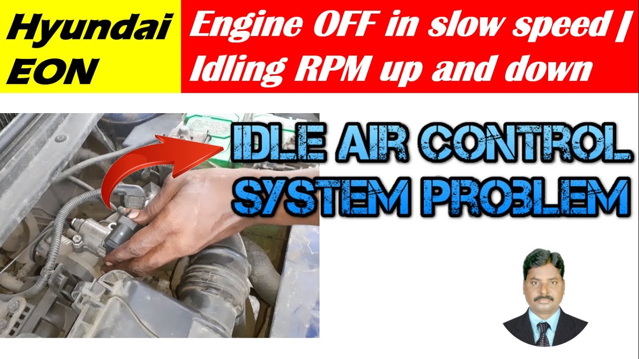 Hyundai EON idling RPM problem | Check engine light on | Engine stall | P0508 Idle air control
