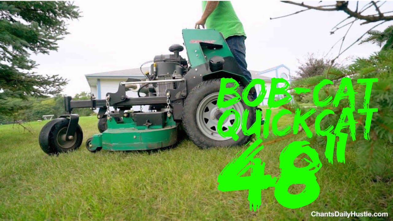 Bob-Cat QuickCat 48  in Action