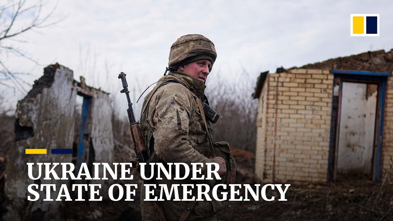 Ukraine declares nationwide &lsquo;state of emergency&rsquo; amid fears of Russian invasion