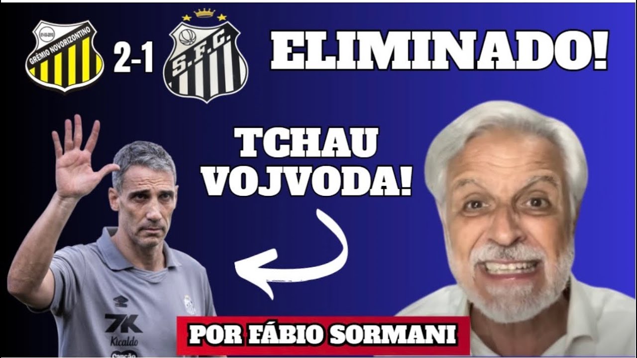SANTOS É ELIMINADO PELO NOVORIZONTINO E COMPLETA DEZ ANOS DE FILA