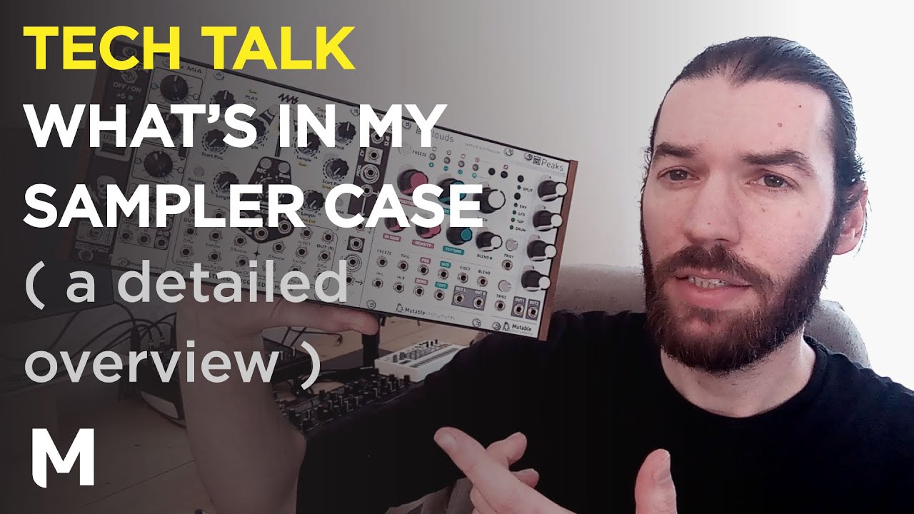 What&rsquo;s in my sampler case - A detailed overview of a portable eurorack system