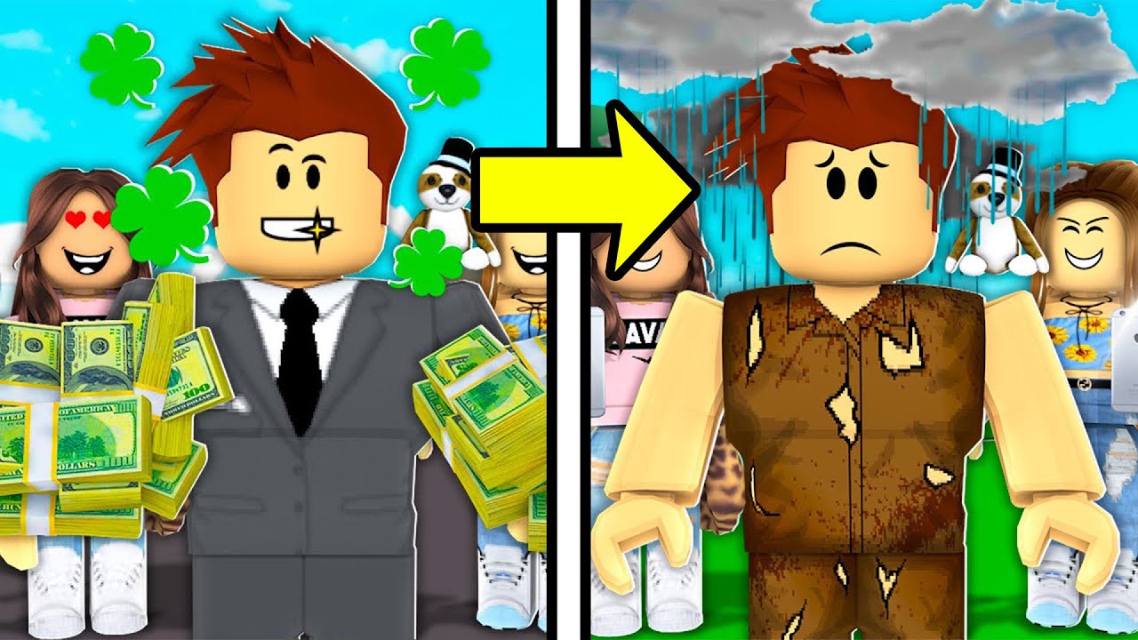 LUCKIEST GUY Becomes UNLUCKY: The MOVIE (Roblox)