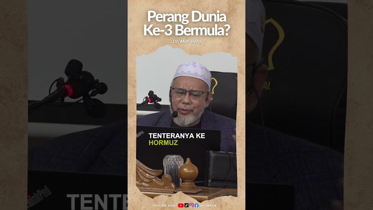 Perang Dunia Ketiga Akan Bermula? - Dr. Mat Rofa #iran #israeliranwar #iranisraelconflict #iranusa