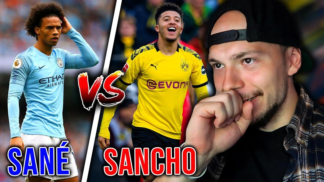 SANÈ VS. SANCHO - Wer ist der bessere Fussballspieler?