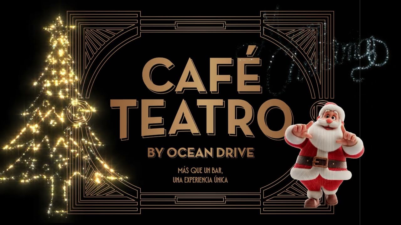 Cartelera de Navidad de Café Teatro
