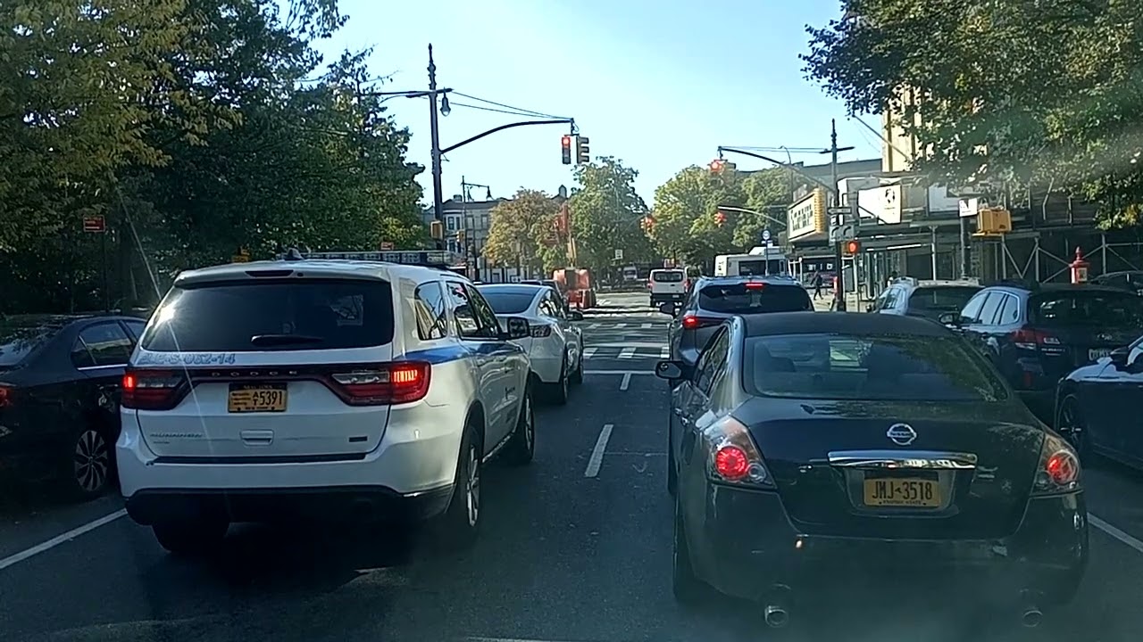Driving in Brooklyn: Lincoln Pl-Washington Av- Eastern Pkwy- Prospect park w- Gowanus pkw- Belt Pkwy