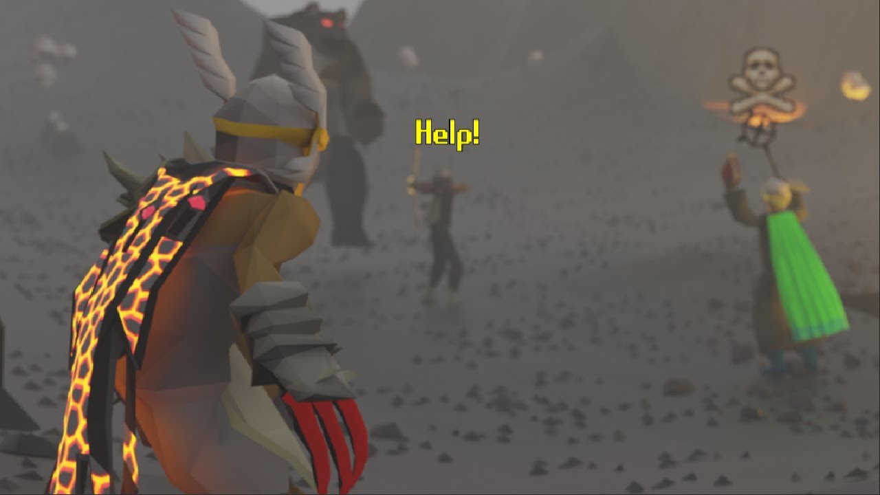 Logging in Under PKers When their Health is Low