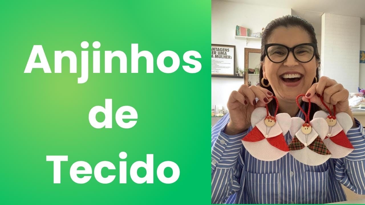 Anjinho de tecido 