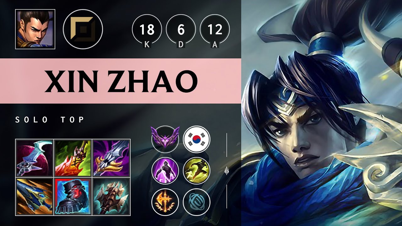 Xin Zhao Top vs Jayce - KR Master Patch 25.12