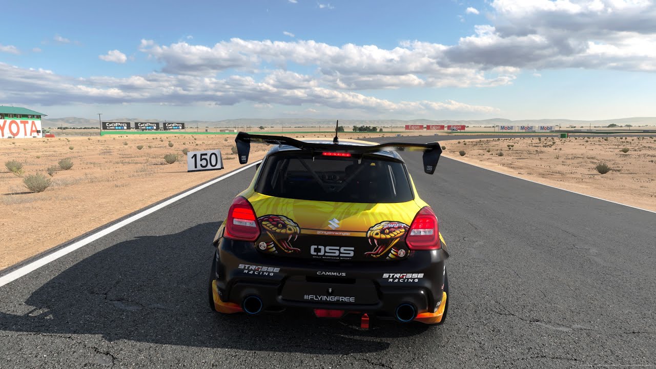 GT7 | Daily Race B | Willow Springs International Raceway: Big Willow | Suzuki Swift Sport Group 4
