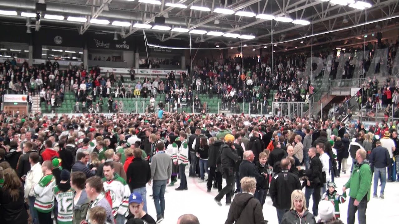 RÖGLE BK Lindab Arena 2012-04-06 Festen fortsätter mot Elitserien 2012/2013 Del 2