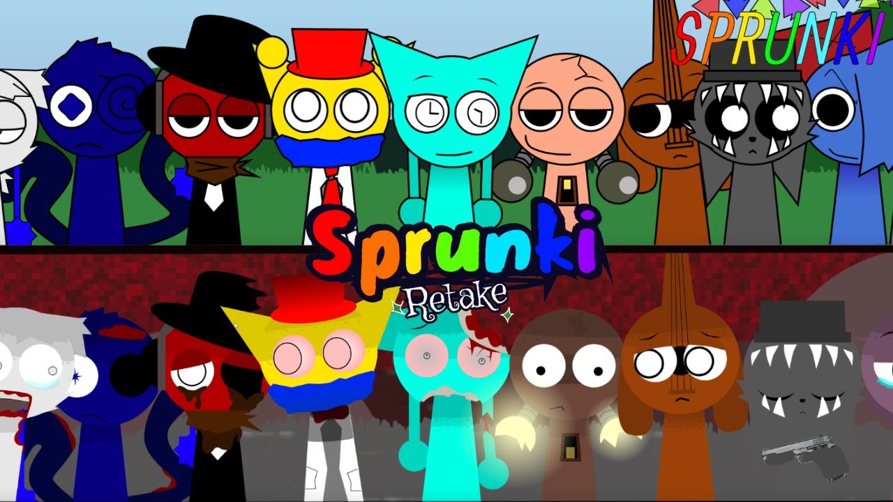 Incredibox - Sprunki Retake but with Added OC's (Fun & Horror Gameplay)