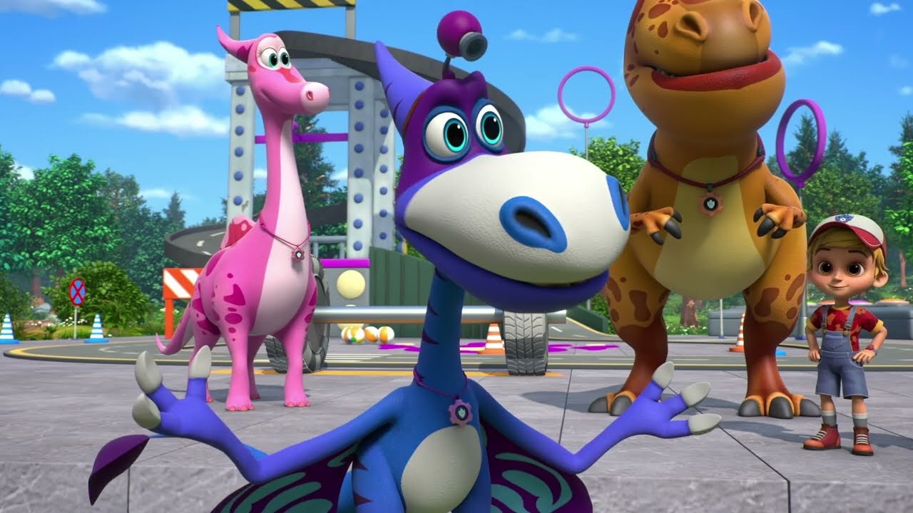 🦖TURBOZAUROW | Zbiór odcinków po kolei №2 ✨ | Bajki po niemiecku (dla dzieci)