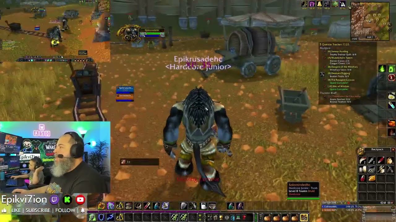 🔥Pt.2a ❤️‍🔥TBC HC ☠️[HARDCORE JUNIOR] 🧔‍♂️FATHER💞👦SON ❤️‍🔥BURNING CRUSADE CLASSIC 🌎WORLD OF WARCRAFT