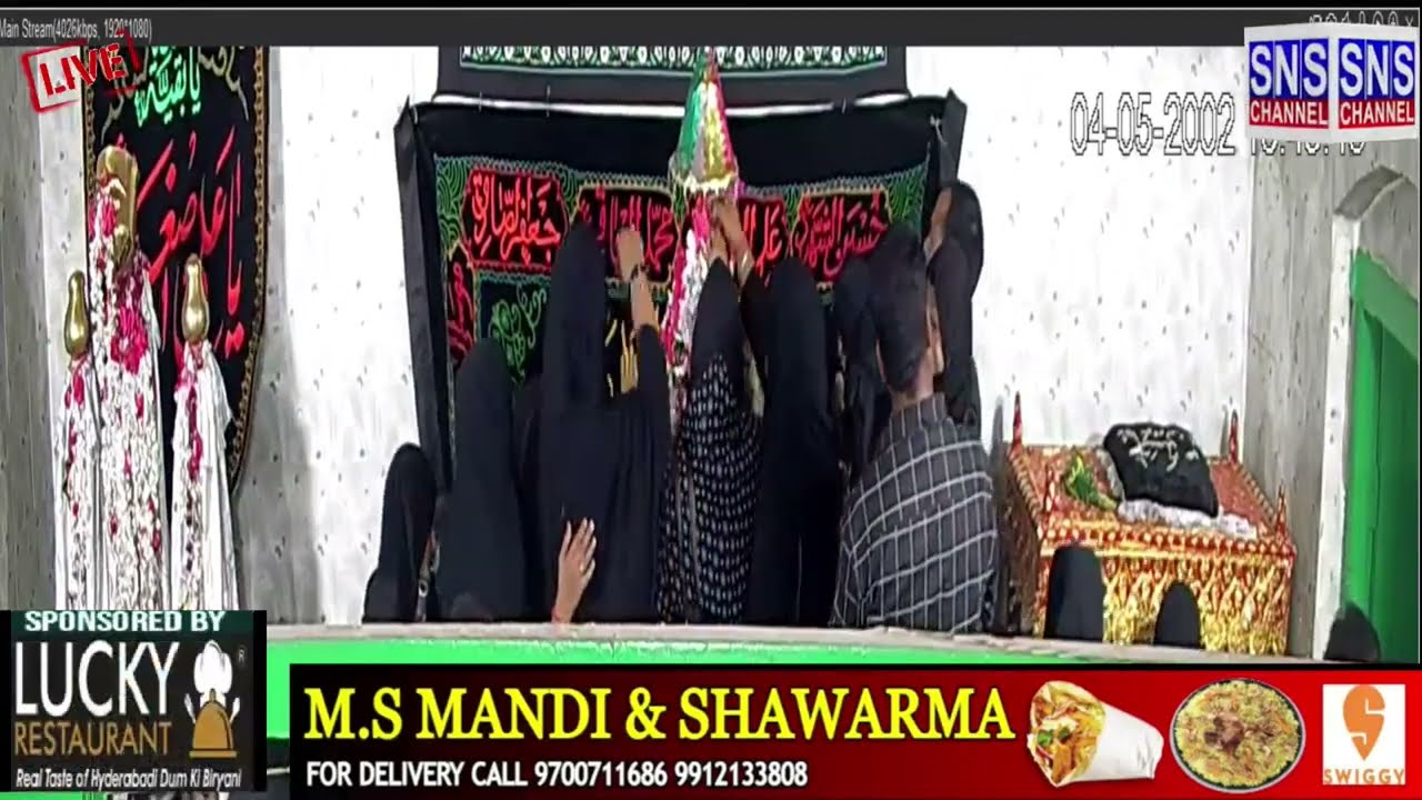 🔴LIVE :- 9th SAFER PURSA MATAM  GROH E ABUL FAZAL (A.S) ANJUMAN AL ABBAS- ANJUMANE ALABBAS  - SNS