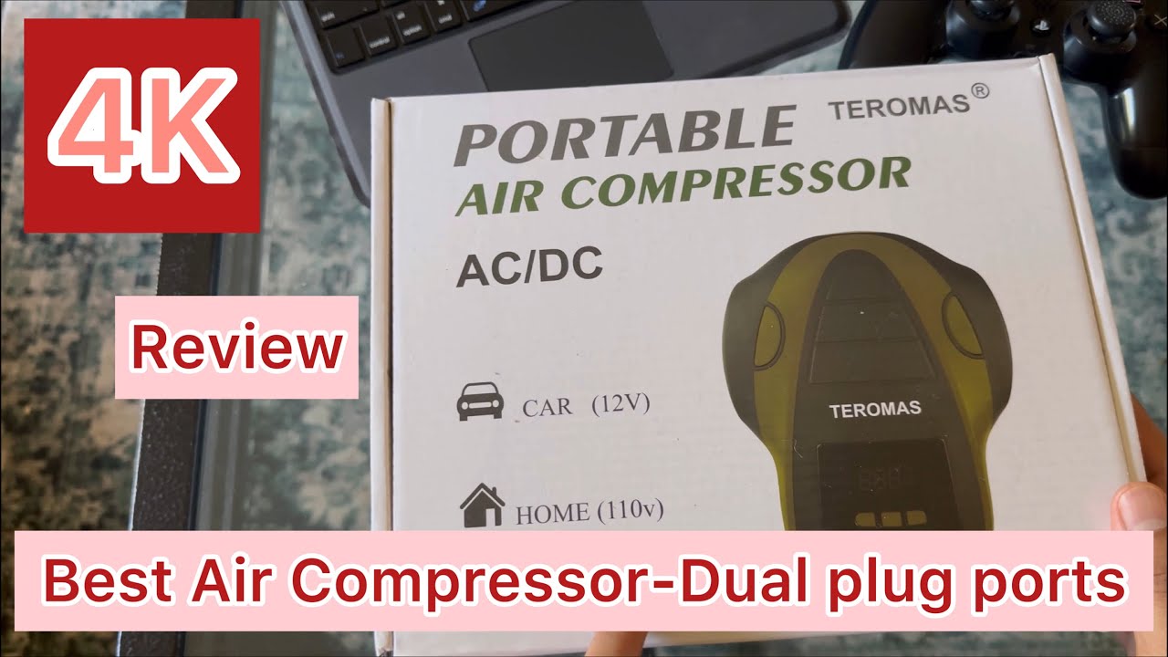 Teromas Air Compressor for Cars and Home Equipment Review #usa #review #teromas