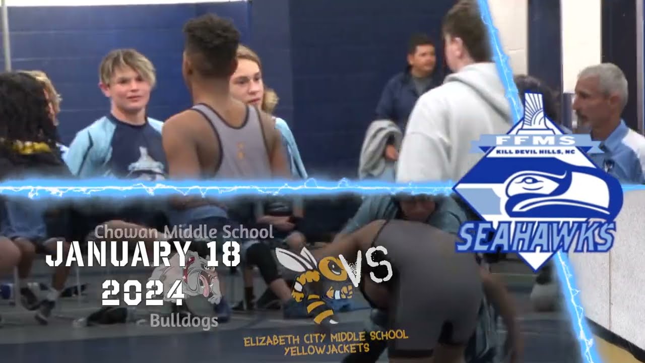 First Flight Middle School Wrestling: FFMS vs Chowan MS and Elizabeth City MS January 18, 2024