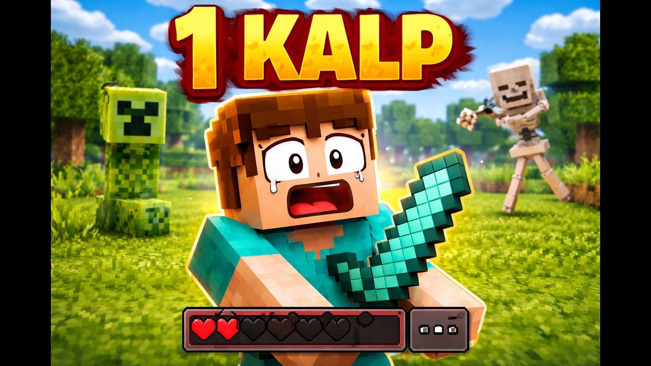 MINECRAFT AMA BIR KALPIM VAR!!! #minecraft 