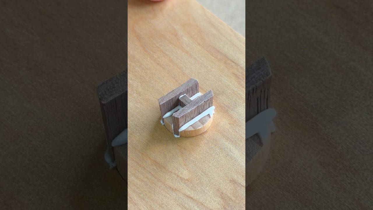 What&rsquo;s Hidden Inside This Joint? #shorts #woodworking #diy