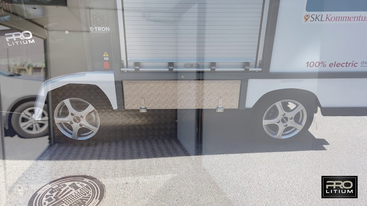 PRO Litium 3800 Van - eldrivet arbetsfordon