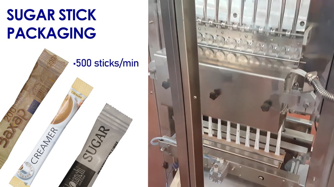 AV 310 - High-speed packaging machine for sugar sticks
